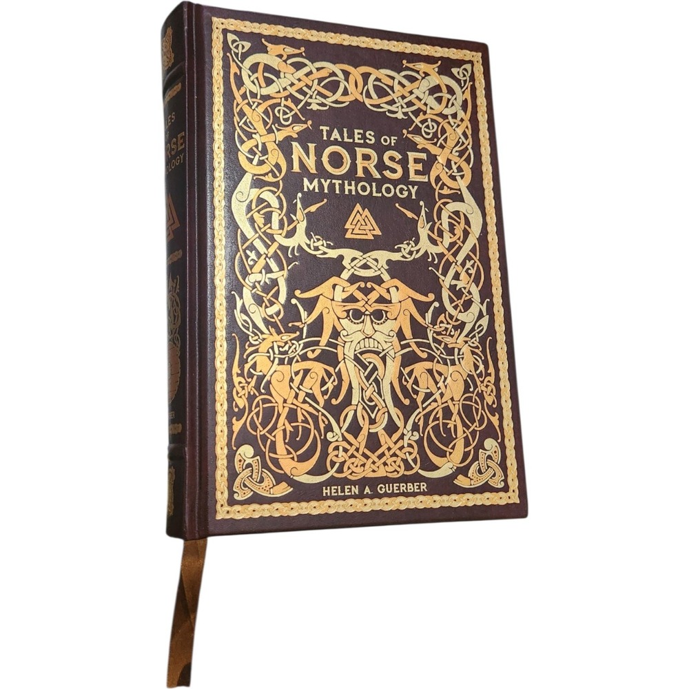 Tales of Norse Mythology Helen A Guerber Barnes & Noble Leatherbound 2017 Book